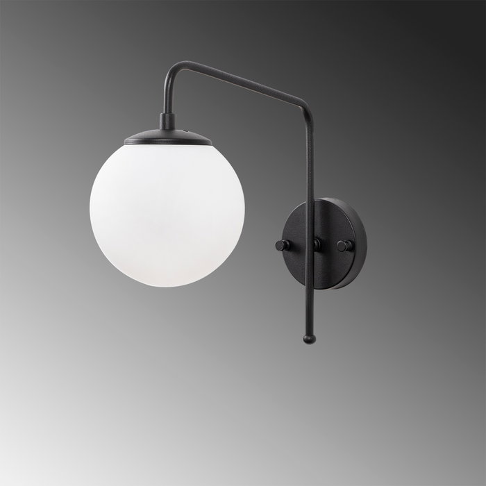 Opviq Lámpara de pared Blanco y Negro Opviq Lámpara de pared Blanco y Negro